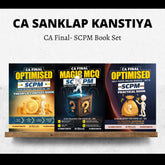 CA Final SCPM Combo Books Set | By CA Sankalp Kanstiya | For Jan 26 & Onwards Exams